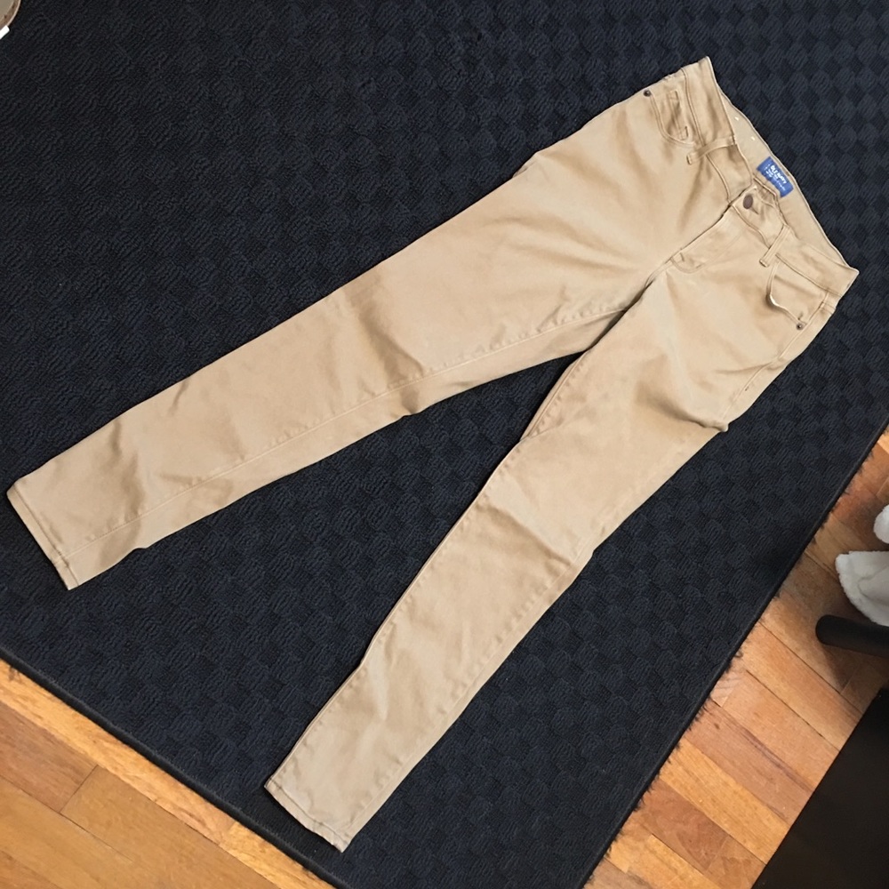 Khaki jean Old Navy jeggings size 2